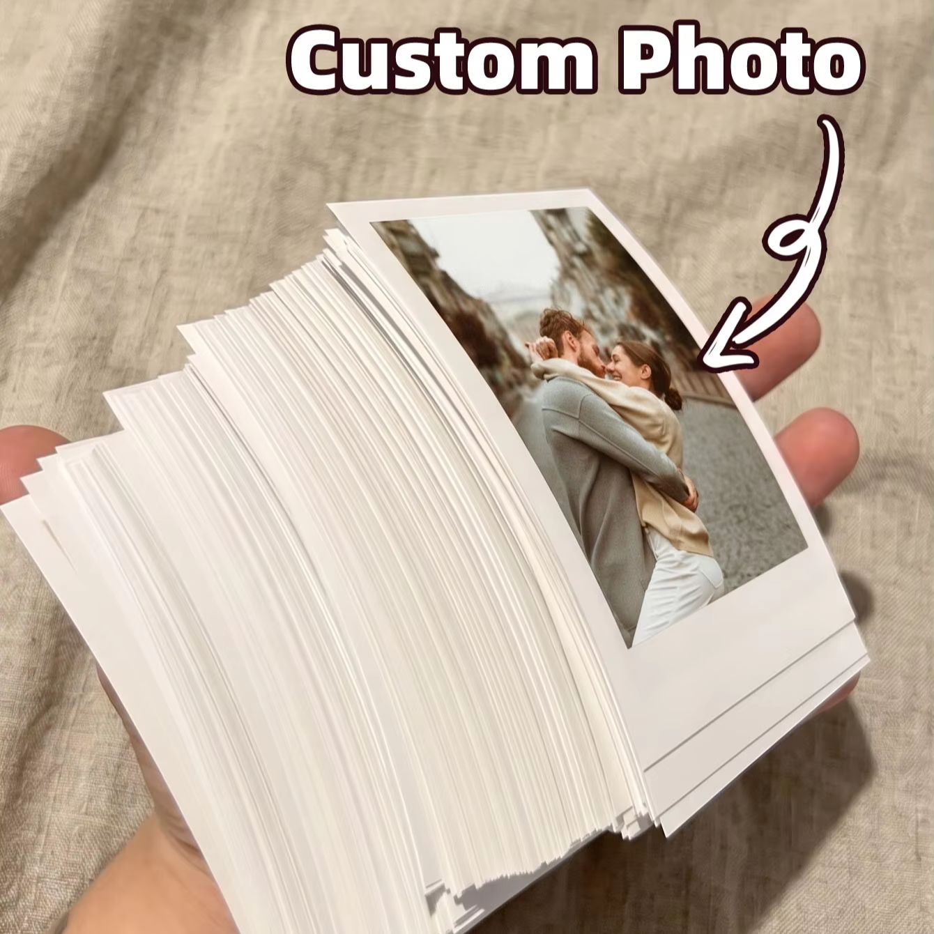 Custom Photo Book - 1/3/5 Stück personalisierte Fotodrucke, personalisierte Erinnerungsbilder