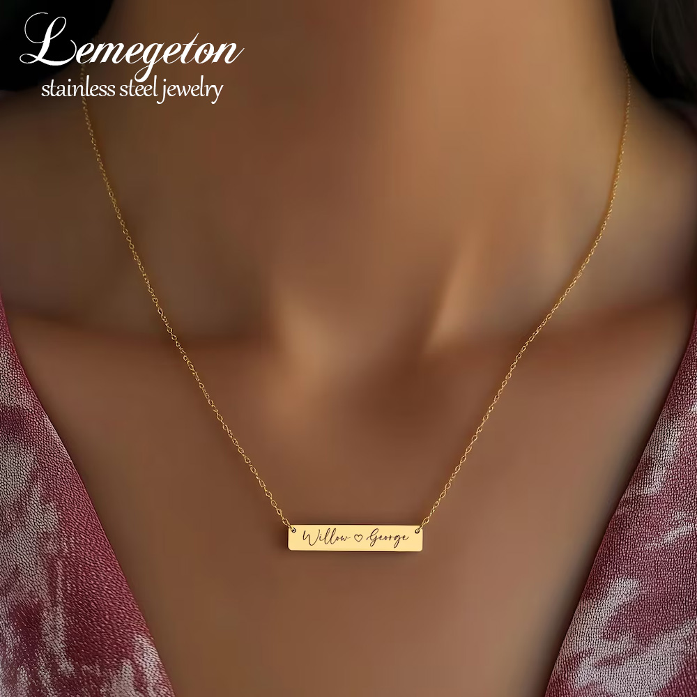 Personalisierte Minimalistisch – Handwriting Necklace Bar Bewertung und Preis