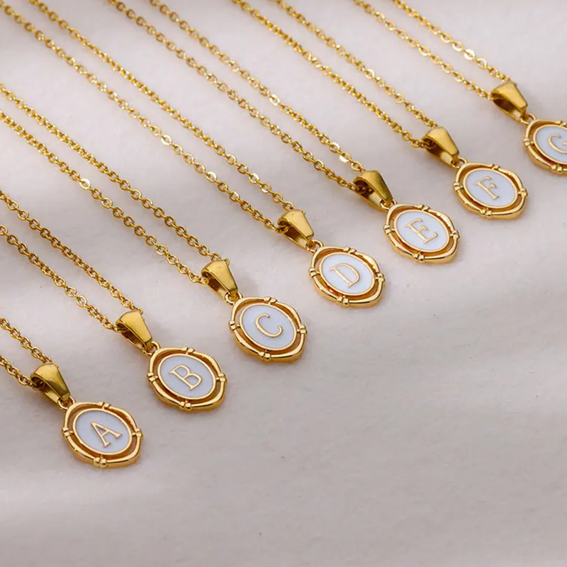 A-Z Brief Initial Emaille Hals – Birth Flower Necklace Bewertung und Preis