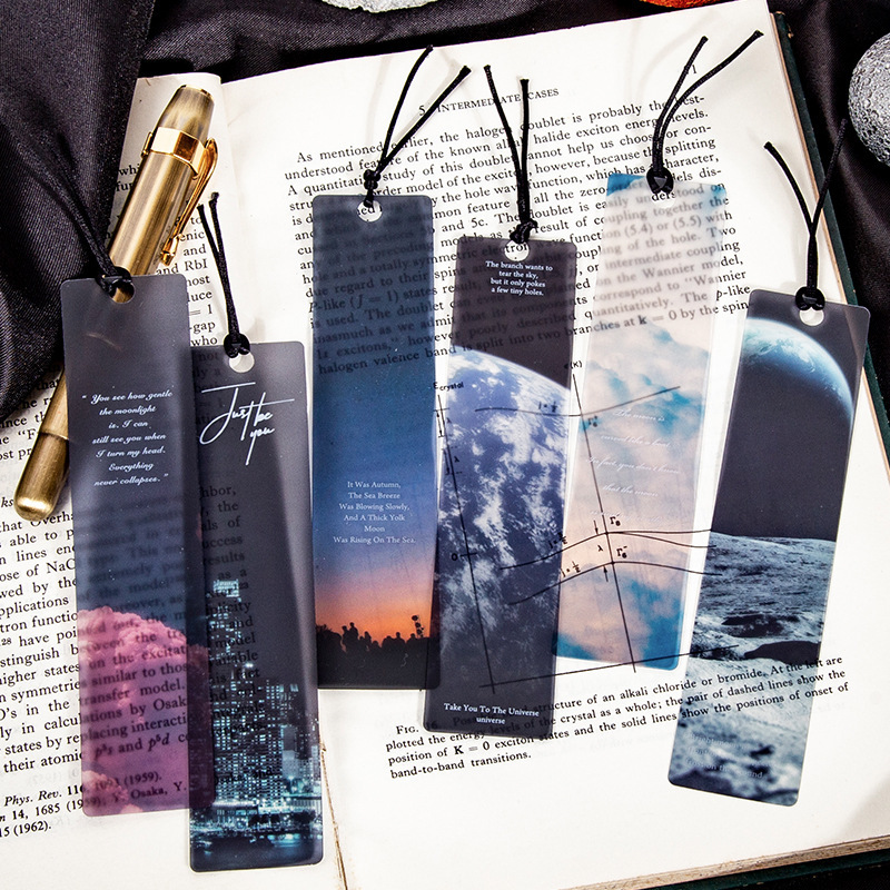 5 Stück Space Roaming Matte PE – Dried Flower Bookmark Bewertung und Preis