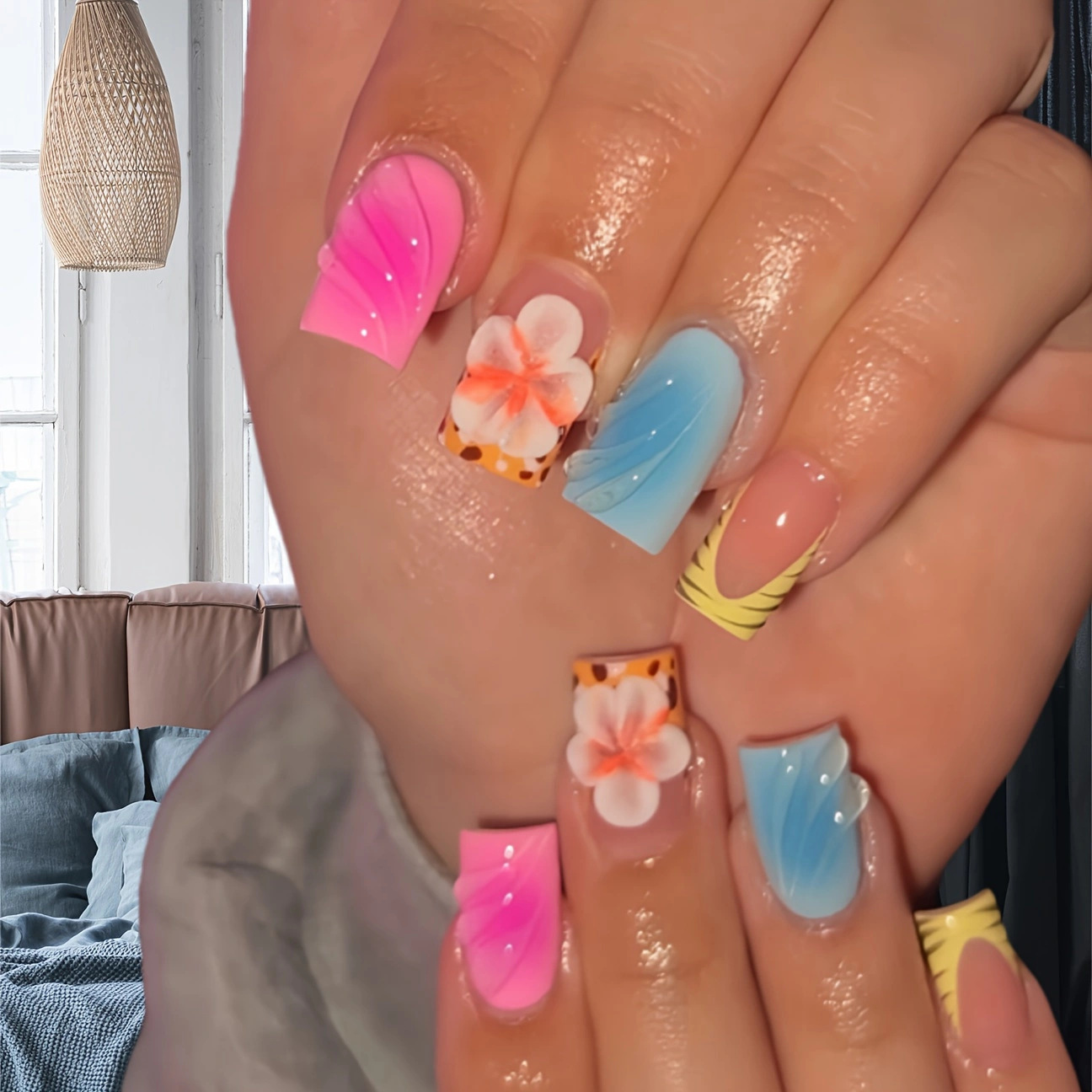 24 Stück kurze künstliche Näge – Pressed Flower Art Bewertung und Preis